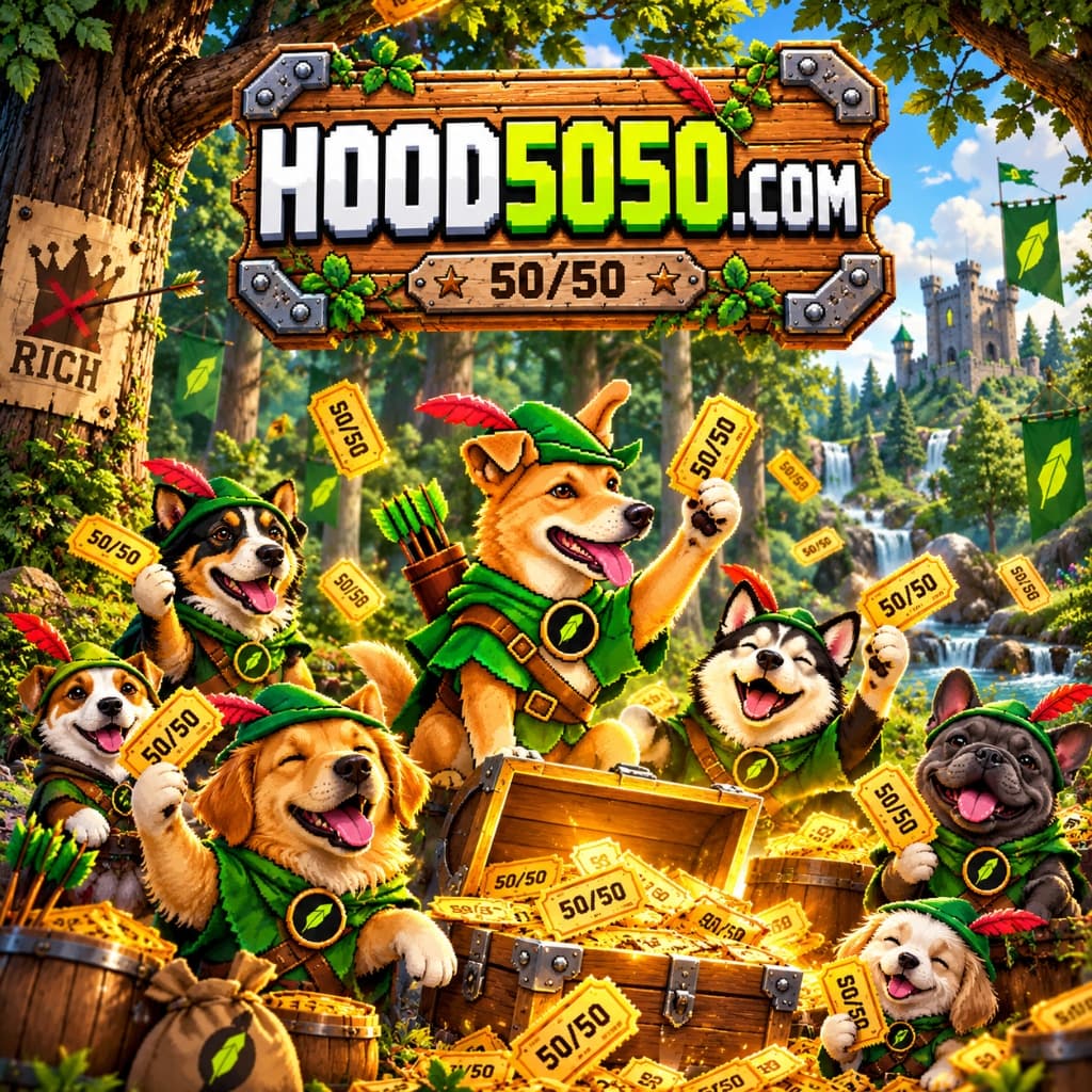HOOD5050 50/50 Raffle DAPP